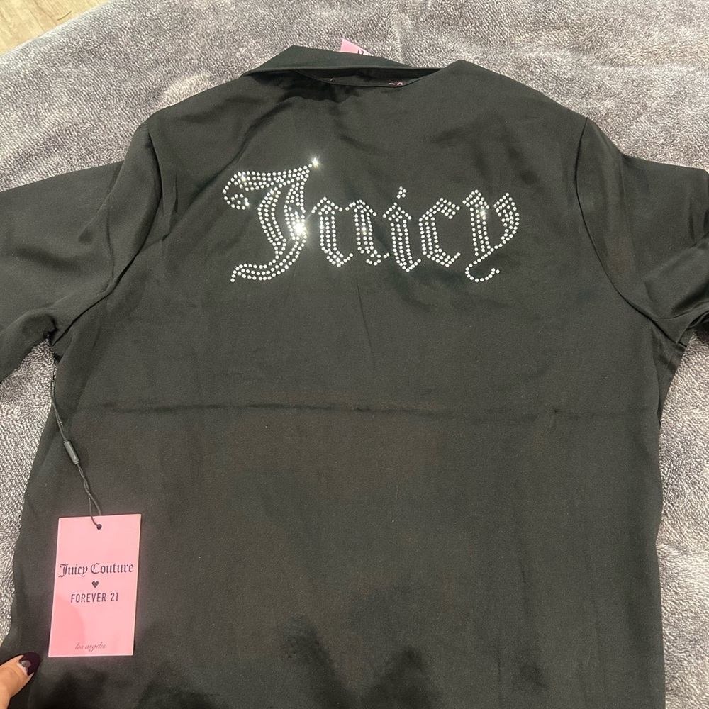 Juicy couture x forever 21 satin pjs